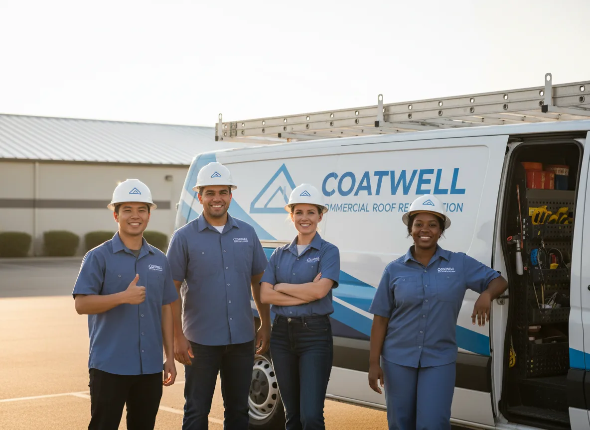 Commercial roof coating company in Long Lake, MN